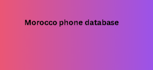 Nepal phone database