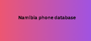 Namibia phone database