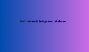 Netherlands telegram database